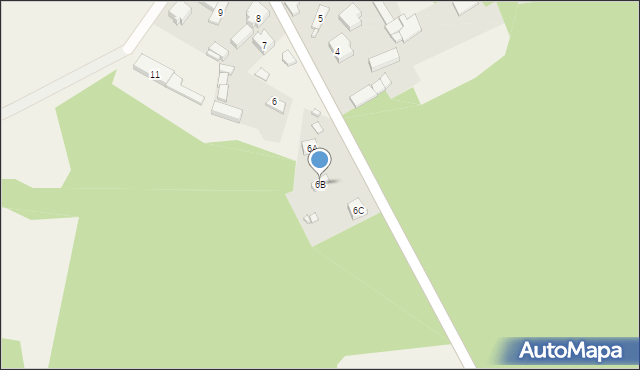 Bugaj, Bugaj, 6B, mapa Bugaj