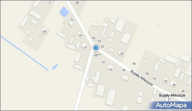 Bujały-Mikosze, Bujały-Mikosze, 45, mapa Bujały-Mikosze