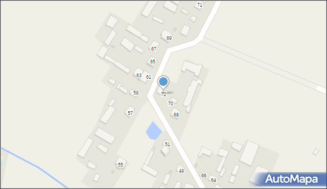 Bujały-Mikosze, Bujały-Mikosze, 72, mapa Bujały-Mikosze