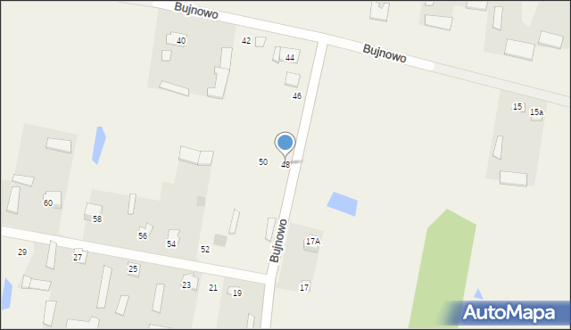 Bujnowo, Bujnowo, 48, mapa Bujnowo