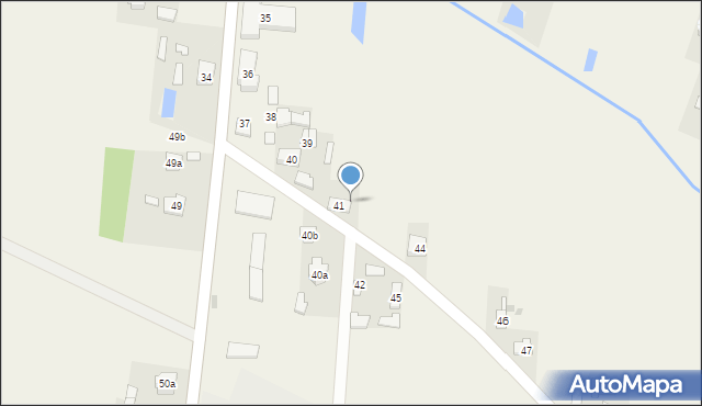 Bujny Szlacheckie, Bujny Szlacheckie, 41a, mapa Bujny Szlacheckie