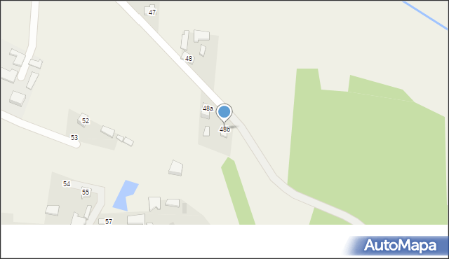 Bujny Szlacheckie, Bujny Szlacheckie, 48b, mapa Bujny Szlacheckie