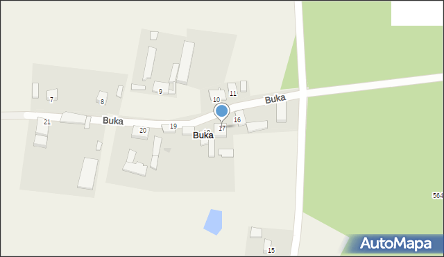 Buka, Buka, 17, mapa Buka