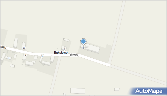 Bukołowo, Bukołowo, 8, mapa Bukołowo