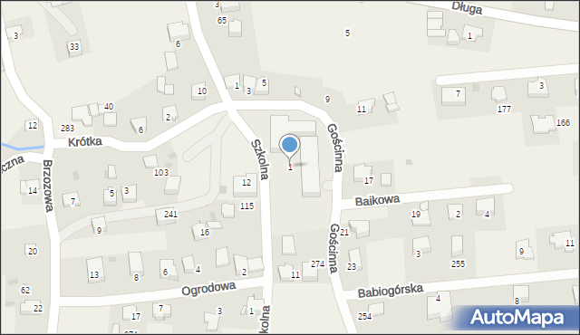 Buków, Buków, 1, mapa Buków
