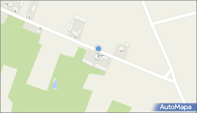 Bukowie, Bukowie, 12, mapa Bukowie