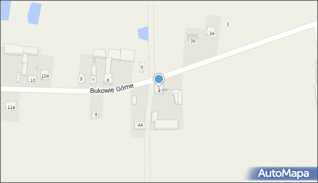 Bukowie Górne, Bukowie Górne, 4, mapa Bukowie Górne