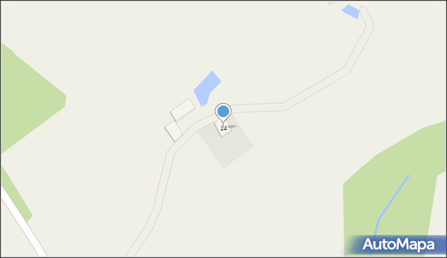 Bukowiec, Bukowiec, 14, mapa Bukowiec