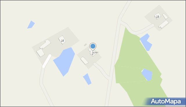 Bukowiec, Bukowiec, 17, mapa Bukowiec