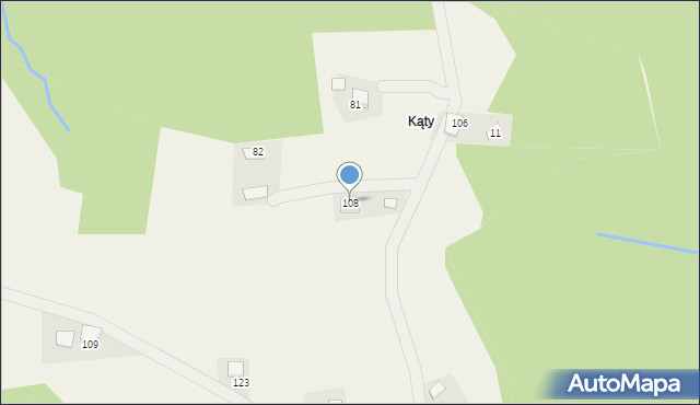 Bukowiec, Bukowiec, 108, mapa Bukowiec