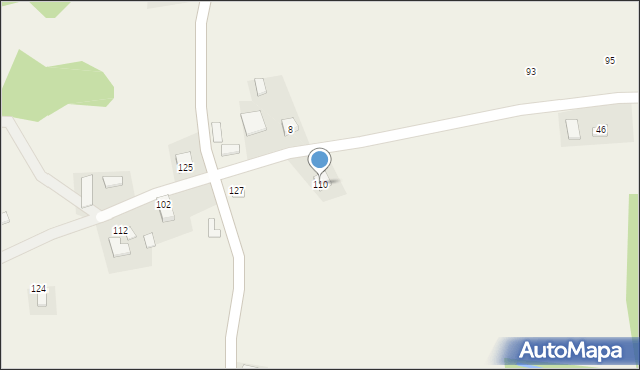 Bukowiec, Bukowiec, 110, mapa Bukowiec