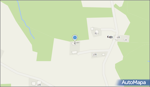 Bukowiec, Bukowiec, 82, mapa Bukowiec