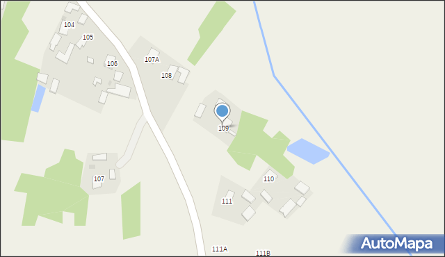 Bukowiec, Bukowiec, 109, mapa Bukowiec