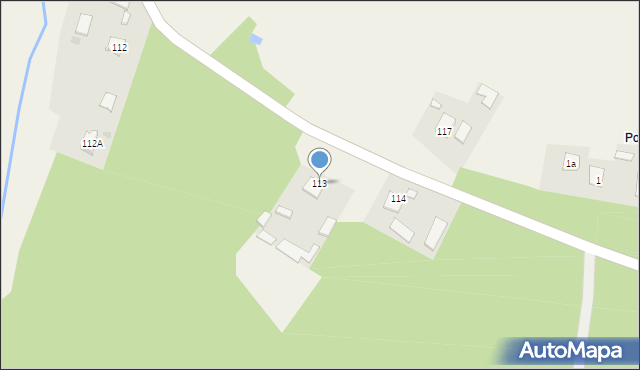 Bukowiec, Bukowiec, 113, mapa Bukowiec