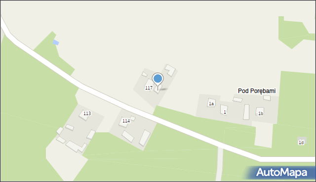 Bukowiec, Bukowiec, 118, mapa Bukowiec