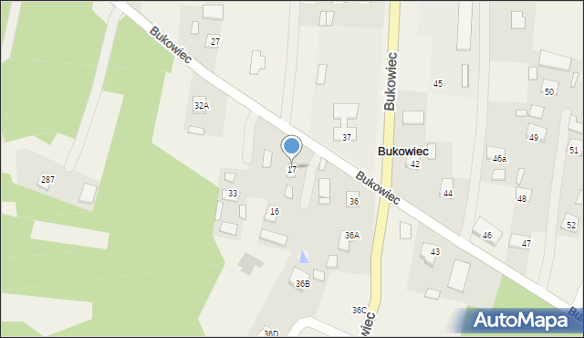 Bukowiec, Bukowiec, 35, mapa Bukowiec