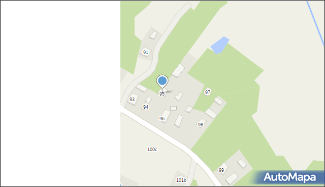 Bukowiec, Bukowiec, 95, mapa Bukowiec