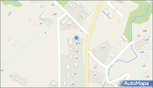 Bukowiec, Bukowiec, 14, mapa Bukowiec