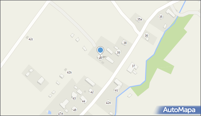 Bukowiec, Bukowiec, 40, mapa Bukowiec