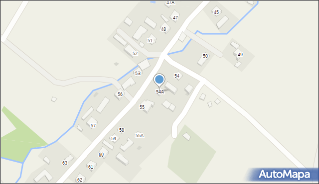 Bukowiec, Bukowiec, 54A, mapa Bukowiec