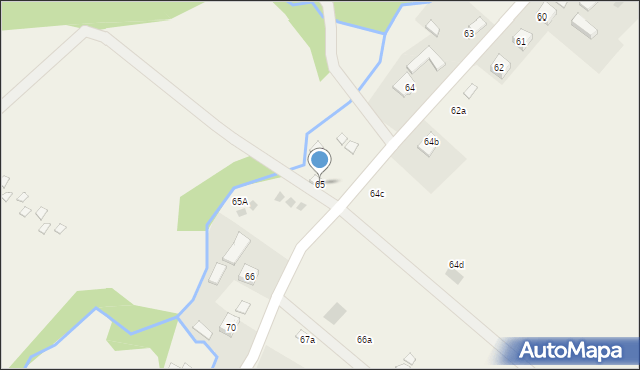 Bukowiec, Bukowiec, 65, mapa Bukowiec