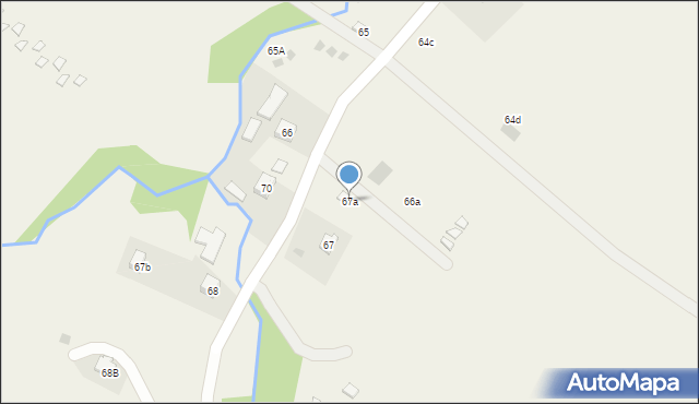 Bukowiec, Bukowiec, 67a, mapa Bukowiec