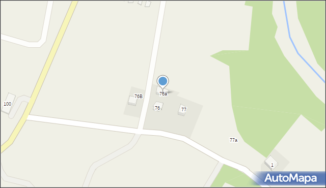 Bukowiec, Bukowiec, 76a, mapa Bukowiec