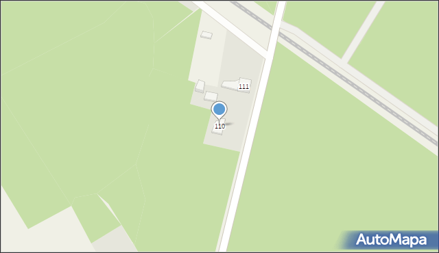 Bukowiec, Bukowiec, 110, mapa Bukowiec