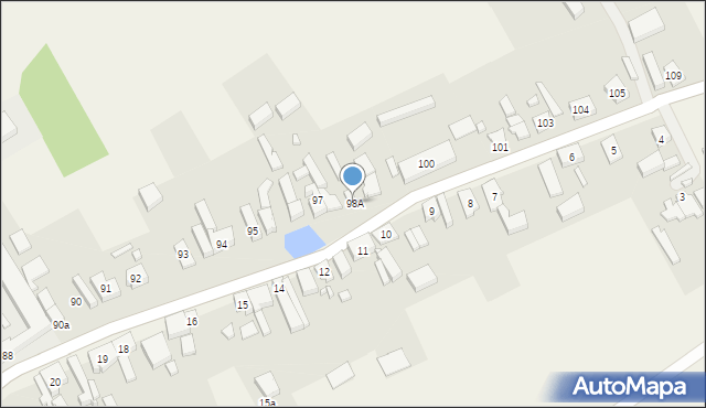 Bukowiec, Bukowiec, 98A, mapa Bukowiec