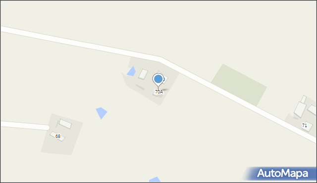 Bukowiec, Bukowiec, 70A, mapa Bukowiec