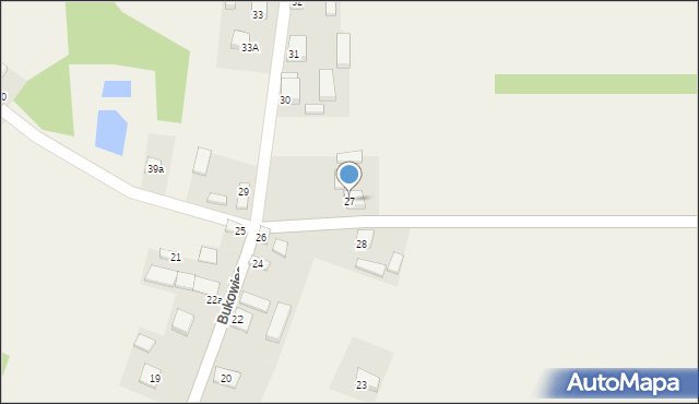 Bukowiec, Bukowiec, 27, mapa Bukowiec