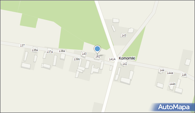 Bukowiec Opoczyński, Bukowiec Opoczyński, 141, mapa Bukowiec Opoczyński