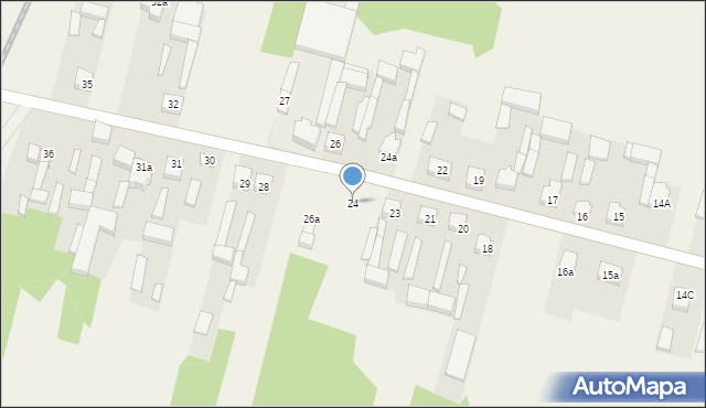 Bukowiec Opoczyński, Bukowiec Opoczyński, 24, mapa Bukowiec Opoczyński