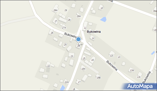 Bukowina, Bukowina, 24, mapa Bukowina