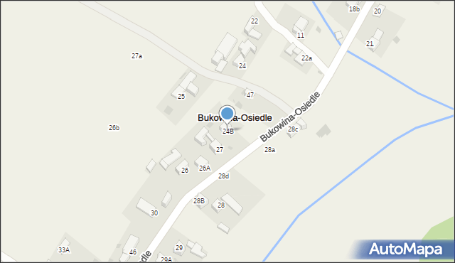 Bukowina-Osiedle, Bukowina-Osiedle, 24B, mapa Bukowina-Osiedle