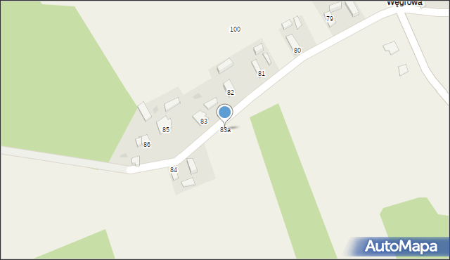 Bukowina Sycowska, Bukowina Sycowska, 83a, mapa Bukowina Sycowska