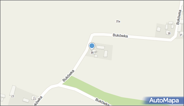 Bukówka, Bukówka, 35, mapa Bukówka