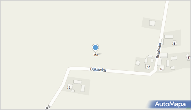 Bukówka, Bukówka, 35a, mapa Bukówka