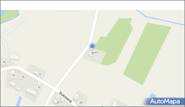 Bukowna, Bukowna, 30, mapa Bukowna