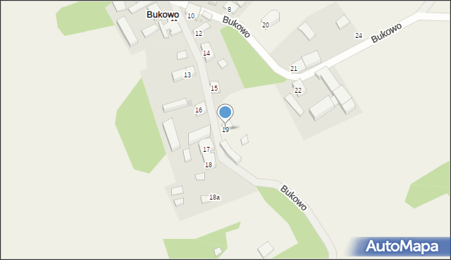 Bukowo, Bukowo, 19, mapa Bukowo