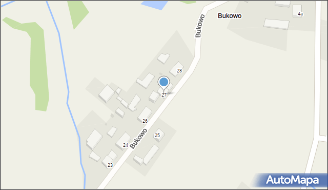 Bukowo, Bukowo, 27, mapa Bukowo