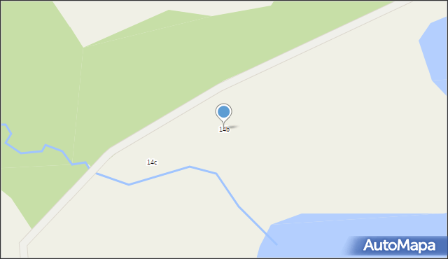 Bukwałd, Bukwałd, 14b, mapa Bukwałd