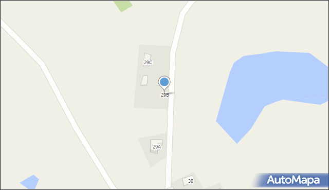 Bukwałd, Bukwałd, 29B, mapa Bukwałd