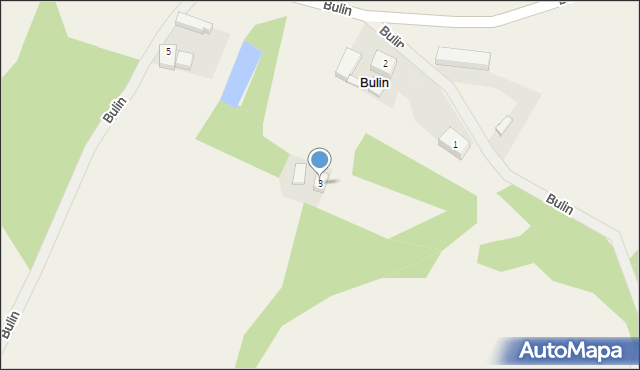 Bulin, Bulin, 3, mapa Bulin