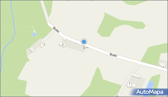 Bulin, Bulin, 6, mapa Bulin