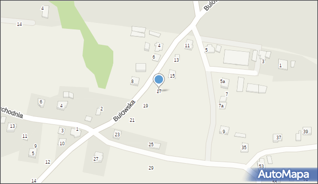 Bulowice, Bulowska, 17, mapa Bulowice