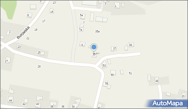 Bulowice, Bulowska, 35, mapa Bulowice