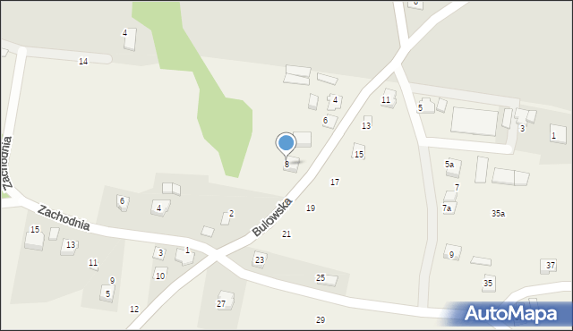 Bulowice, Bulowska, 8, mapa Bulowice