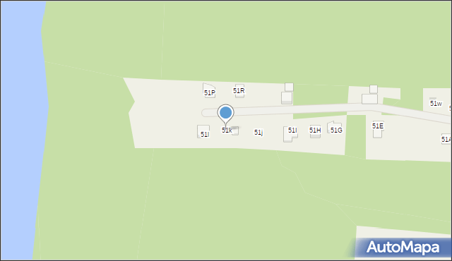 Burdąg, Burdąg, 51k, mapa Burdąg