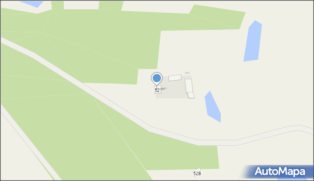 Burdąg, Burdąg, 52, mapa Burdąg